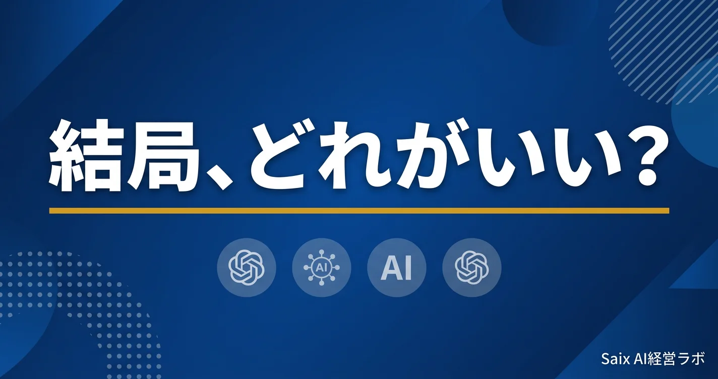 ChatGPT vs Copilot vs Gemini vs Claude 4大AI比較