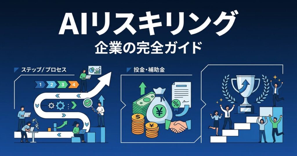 企業のAIリスキリング完全ガイド アイキャッチ