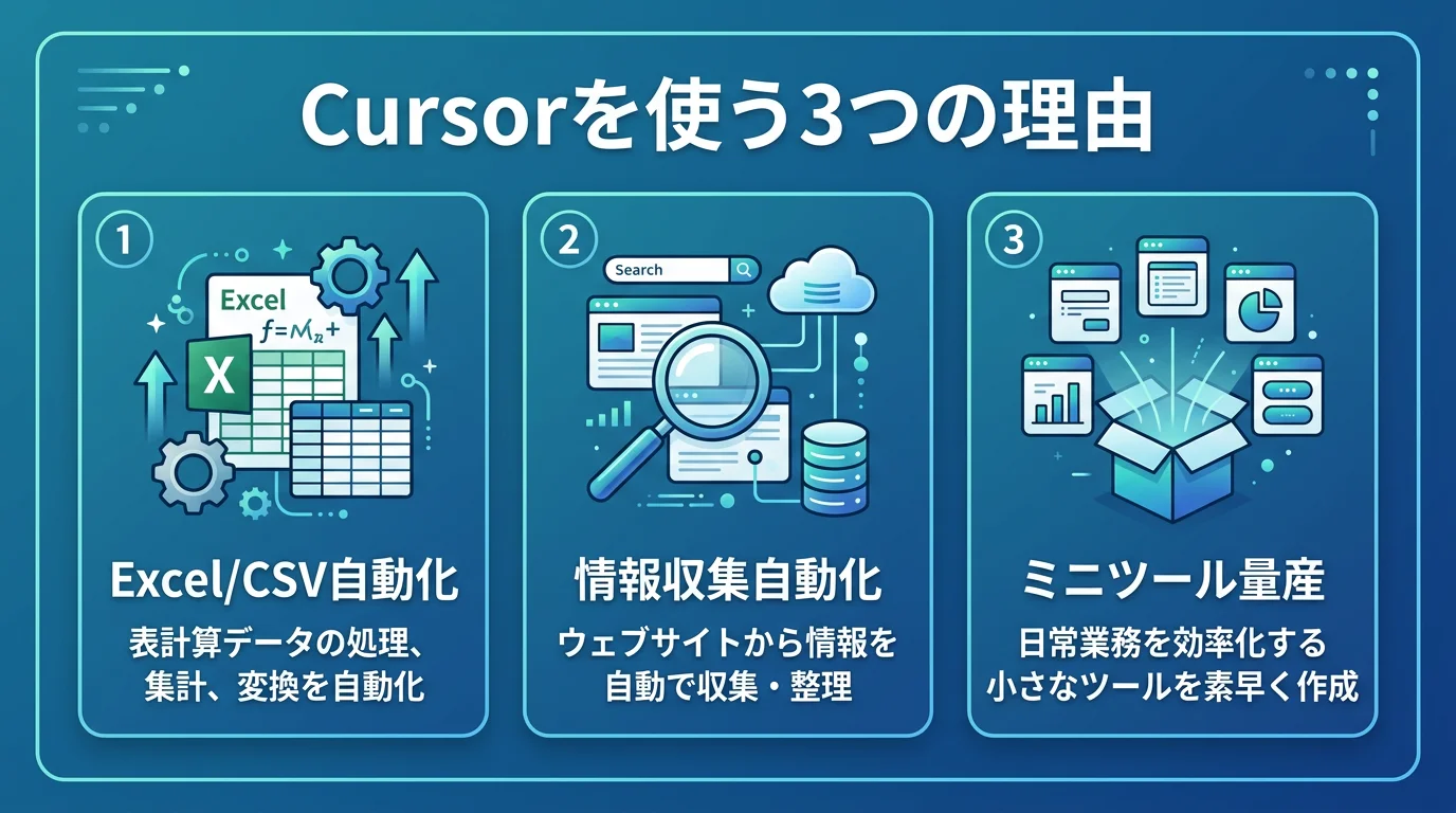 使うべき3つの理由