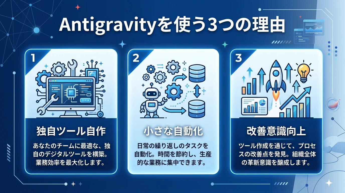 使うべき3つの理由