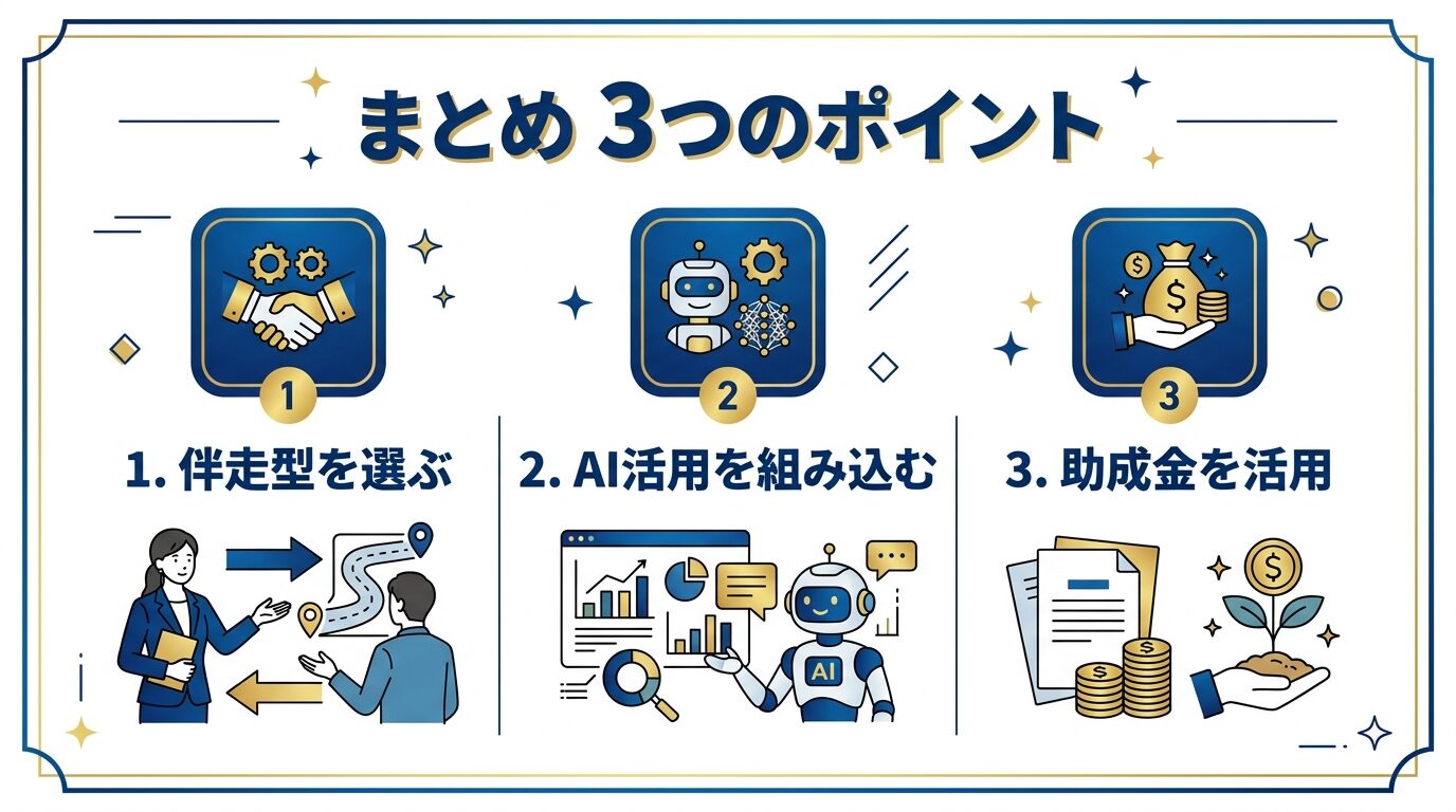 まとめ3つのポイント